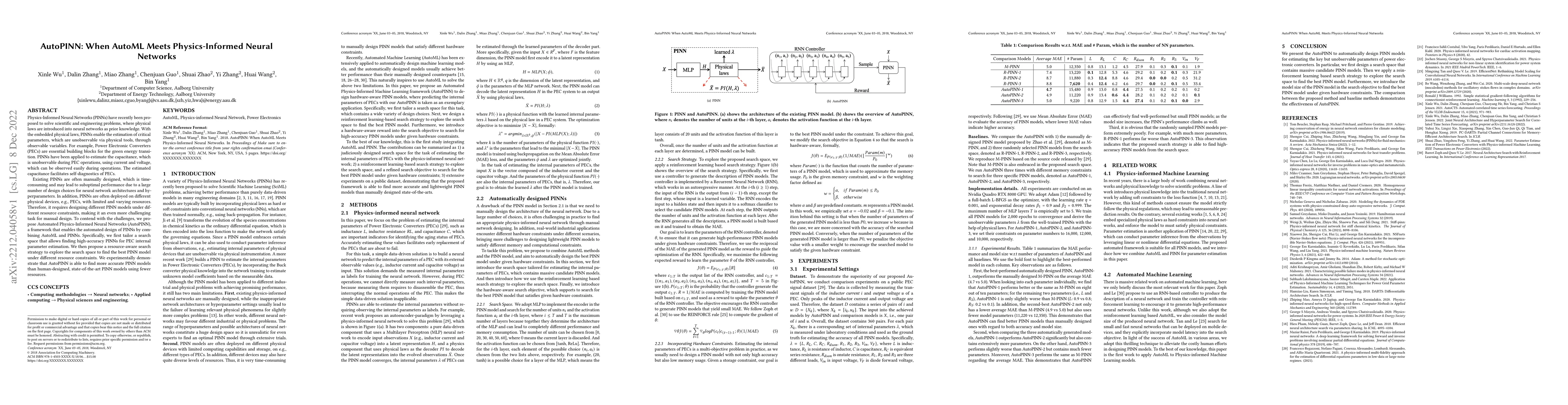 Thumbnail for AutoPINN: When AutoML Meets Physics-Informed Neural Networks