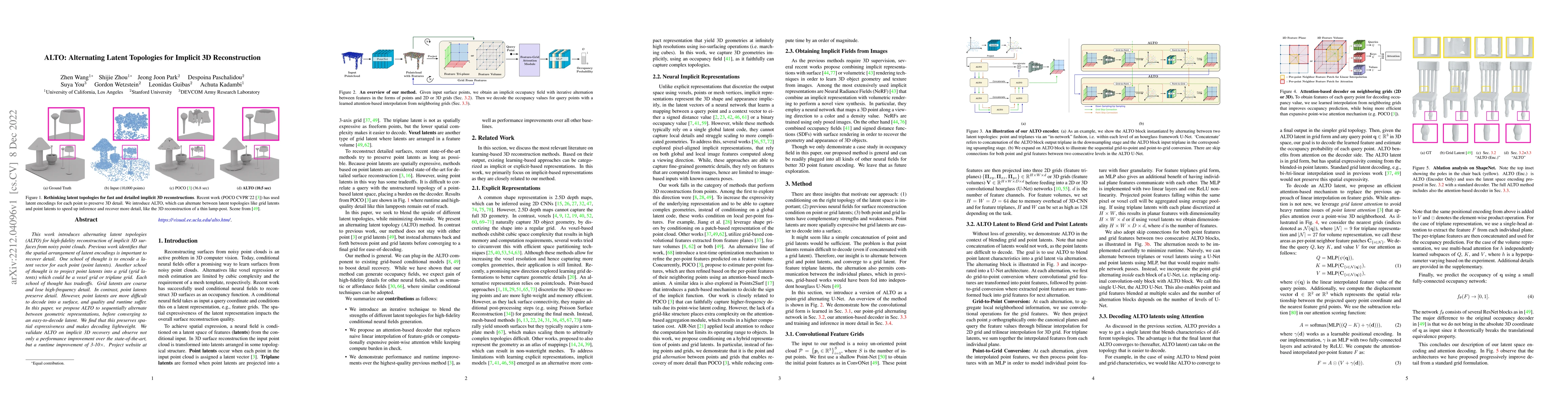 Thumbnail for ALTO: Alternating Latent Topologies for Implicit 3D Reconstruction