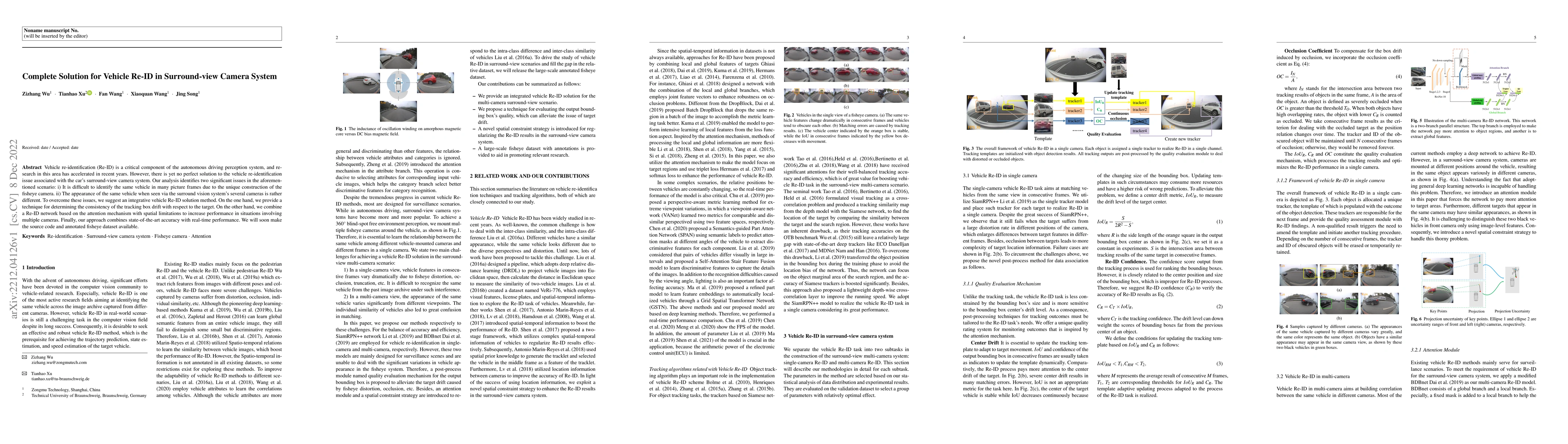 Thumbnail for Complete Solution for Vehicle Re-ID in Surround-view Camera System
