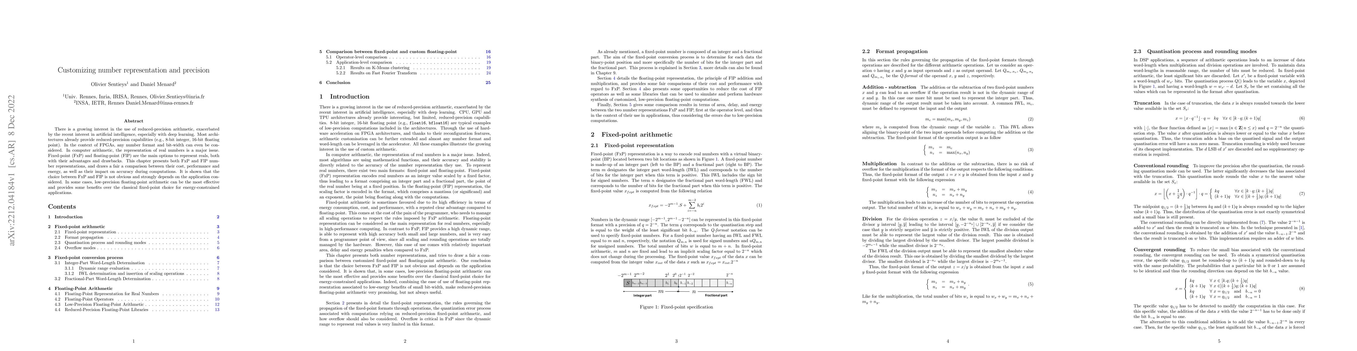 Thumbnail for Customizing Number Representation and Precision