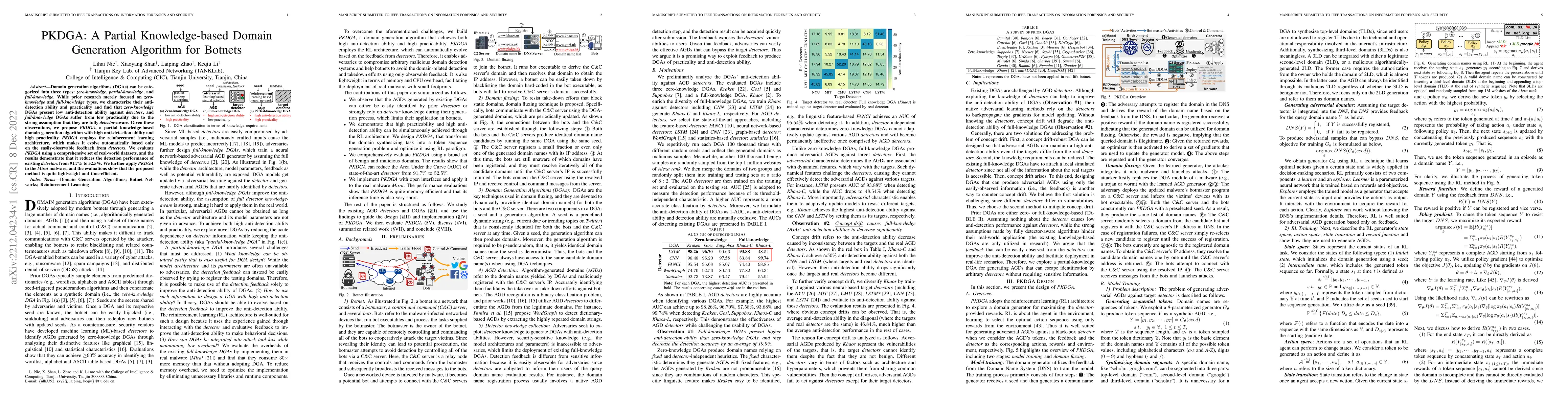 Thumbnail for PKDGA: A Partial Knowledge-based Domain Generation Algorithm for Botnets