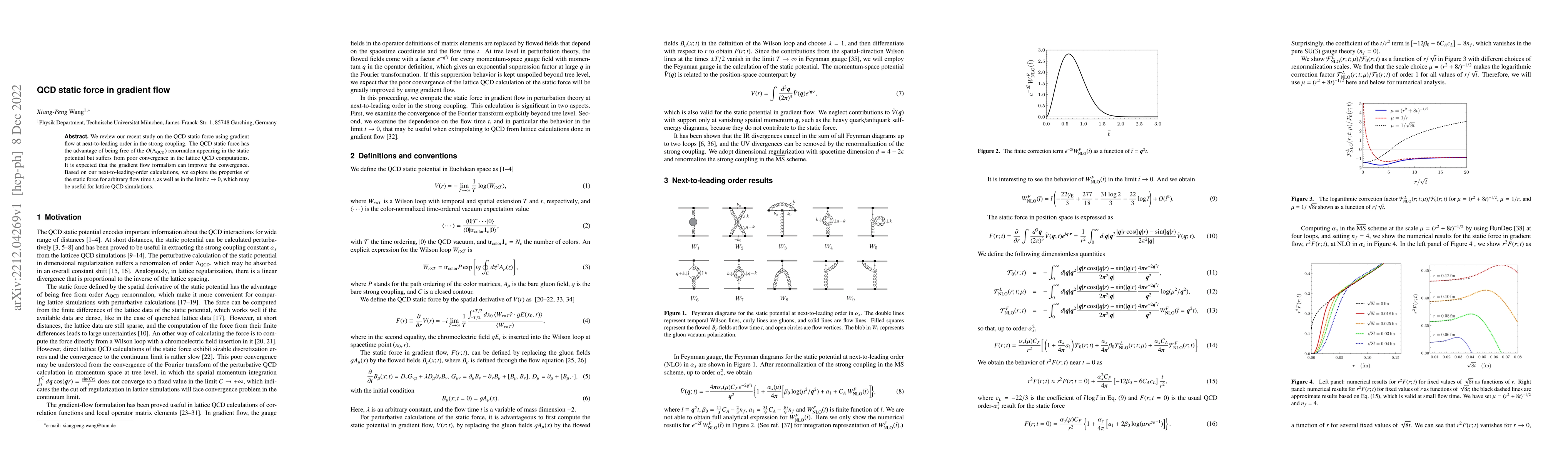 Thumbnail for QCD static force in gradient flow