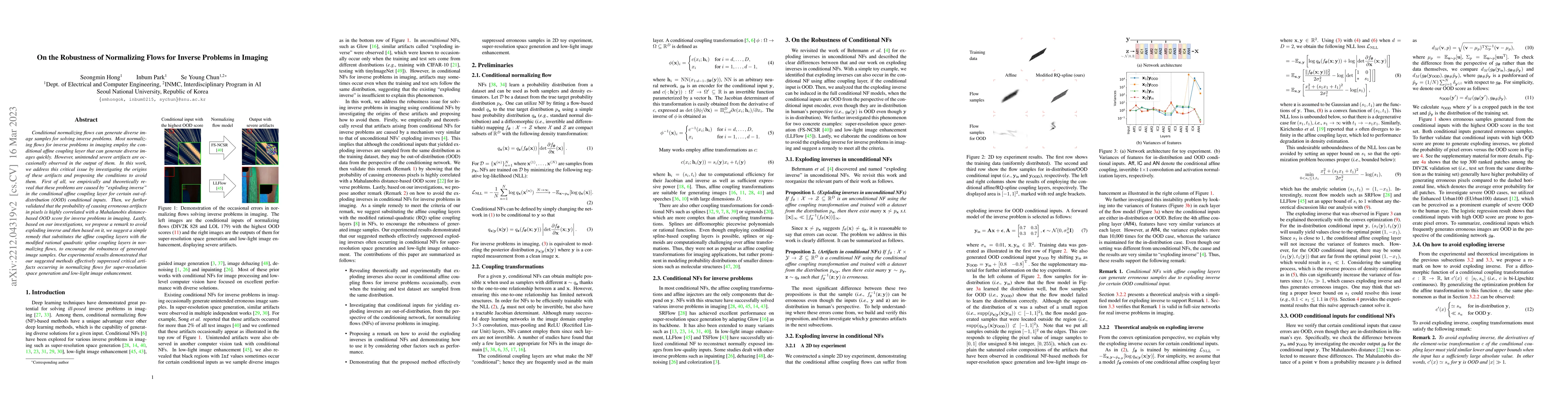Thumbnail for On the Robustness of Normalizing Flows for Inverse Problems in Imaging