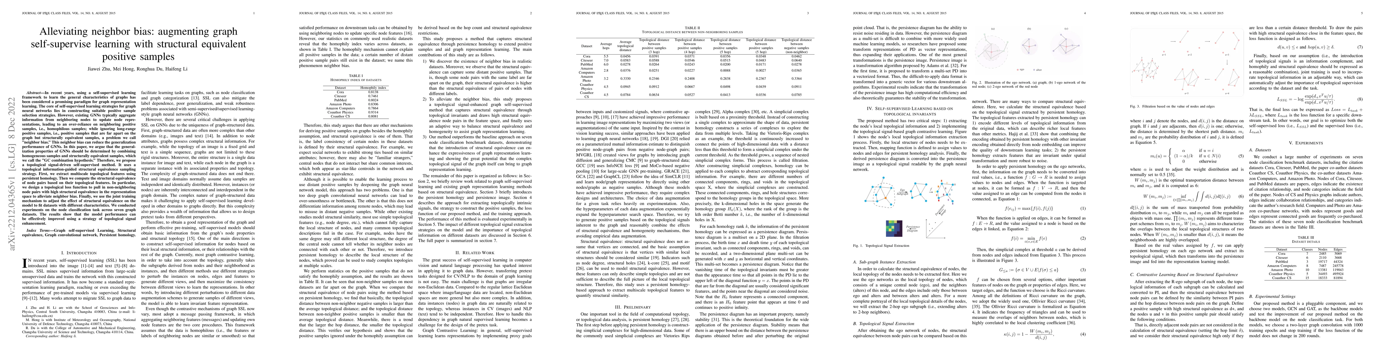 Thumbnail for Alleviating neighbor bias: augmenting graph self-supervise learning with
  structural equivalent positive samples