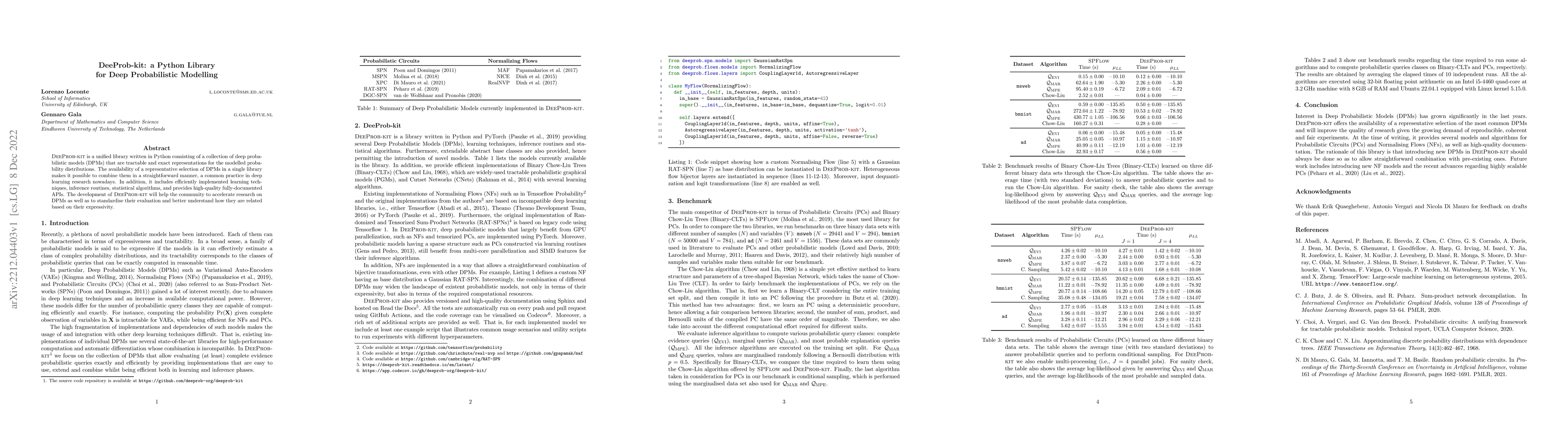 Thumbnail for DeeProb-kit: a Python Library for Deep Probabilistic Modelling