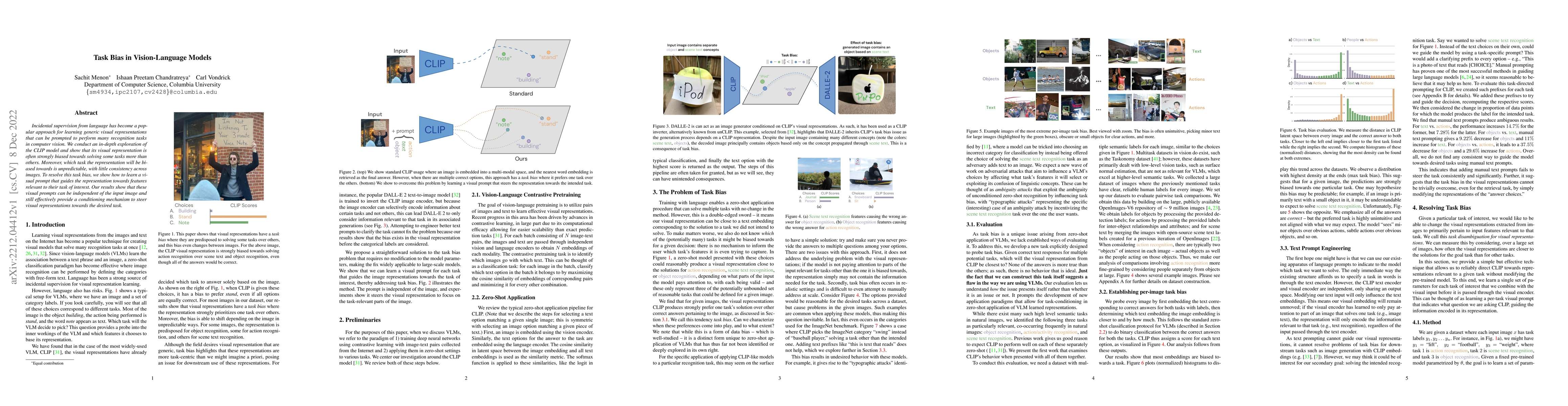 Thumbnail for Task Bias in Vision-Language Models