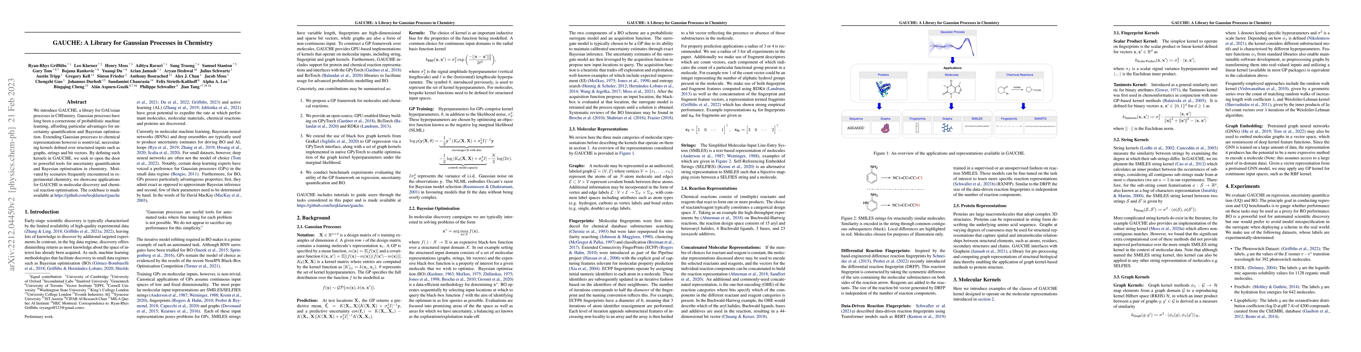 Thumbnail for GAUCHE: A Library for Gaussian Processes in Chemistry