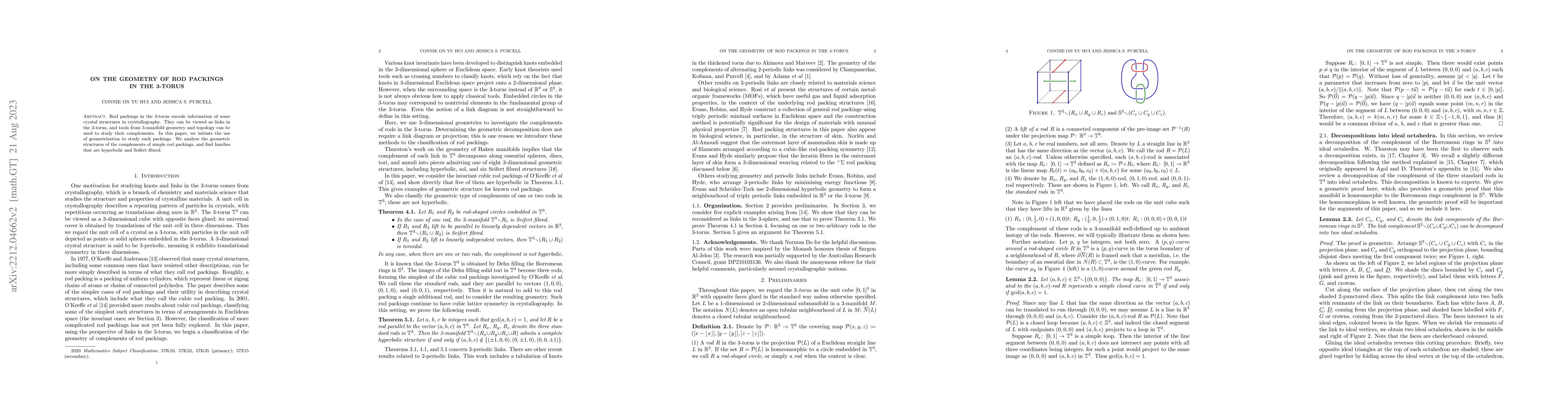 Thumbnail for On the geometry of rod packings in the 3-torus