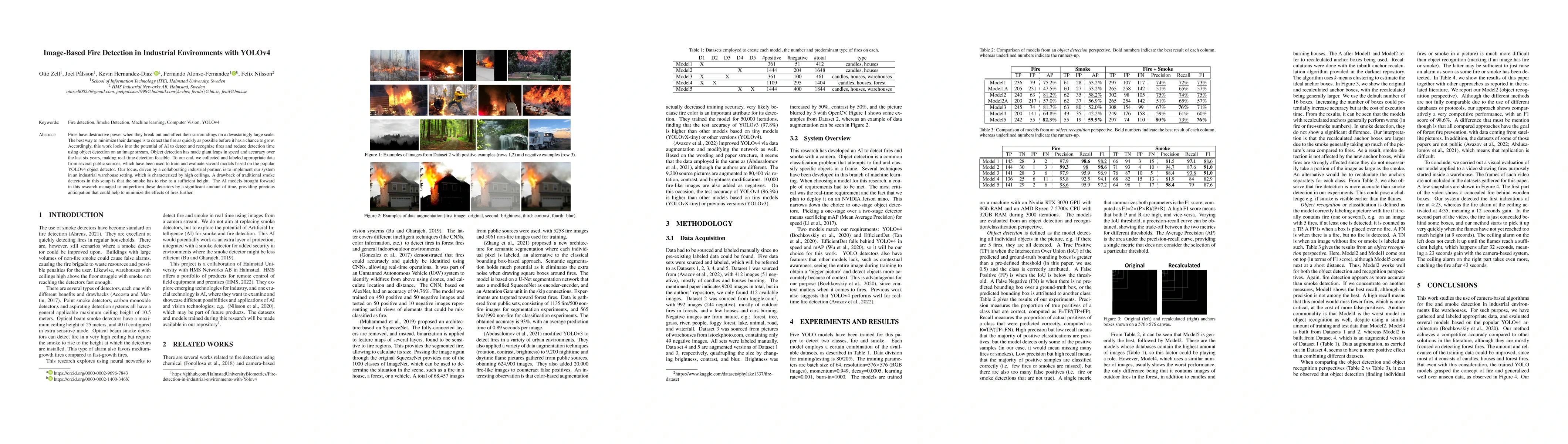 Thumbnail for Image-Based Fire Detection in Industrial Environments with YOLOv4