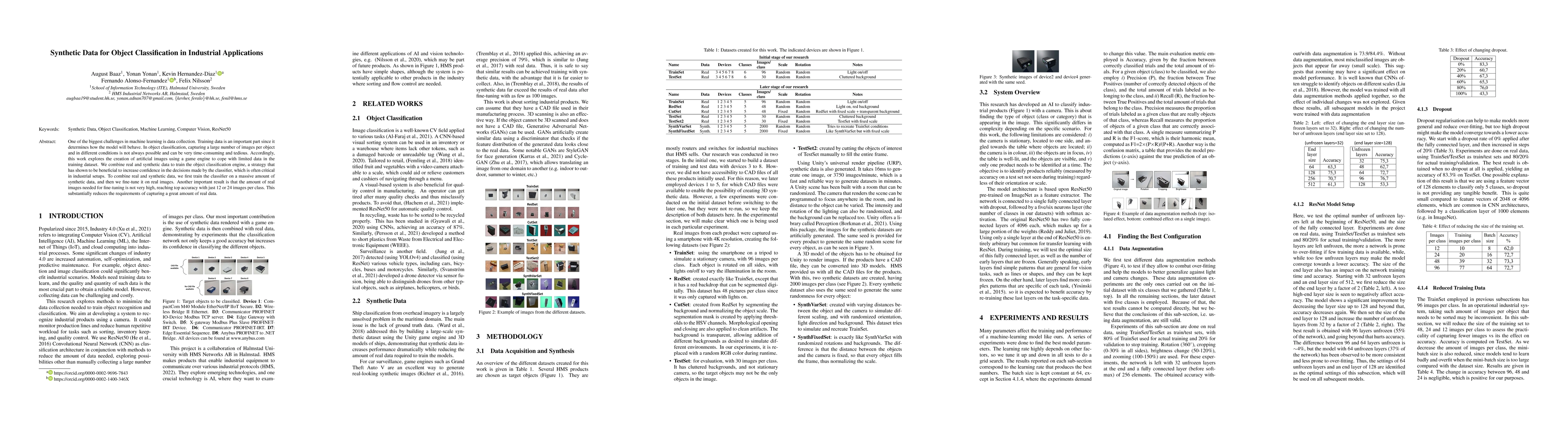 Thumbnail for Synthetic Data for Object Classification in Industrial Applications