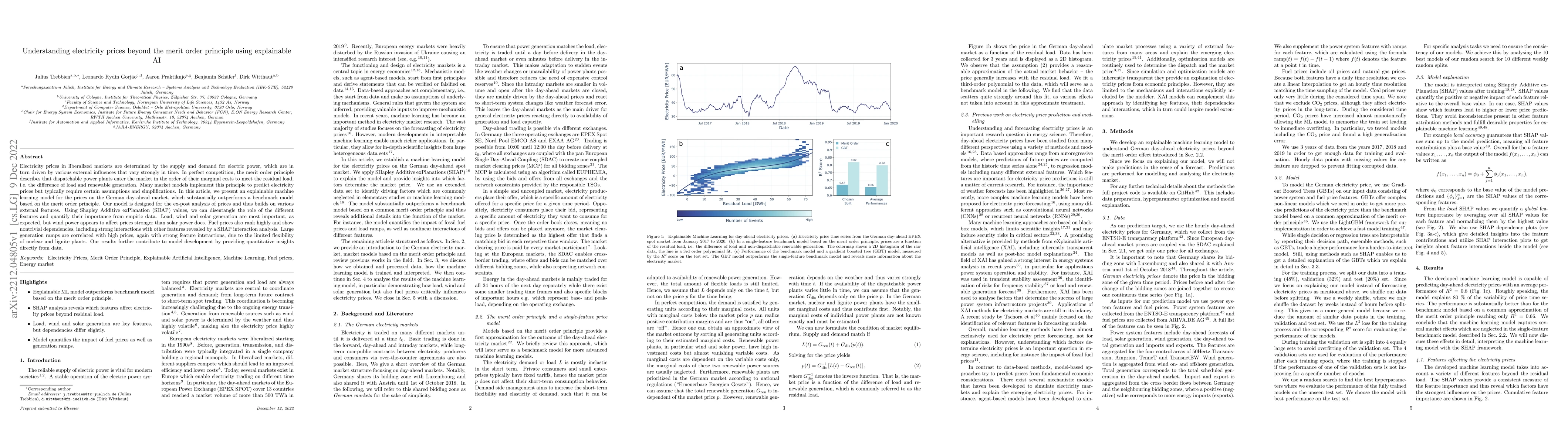 Thumbnail for Understanding electricity prices beyond the merit order principle using
  explainable AI