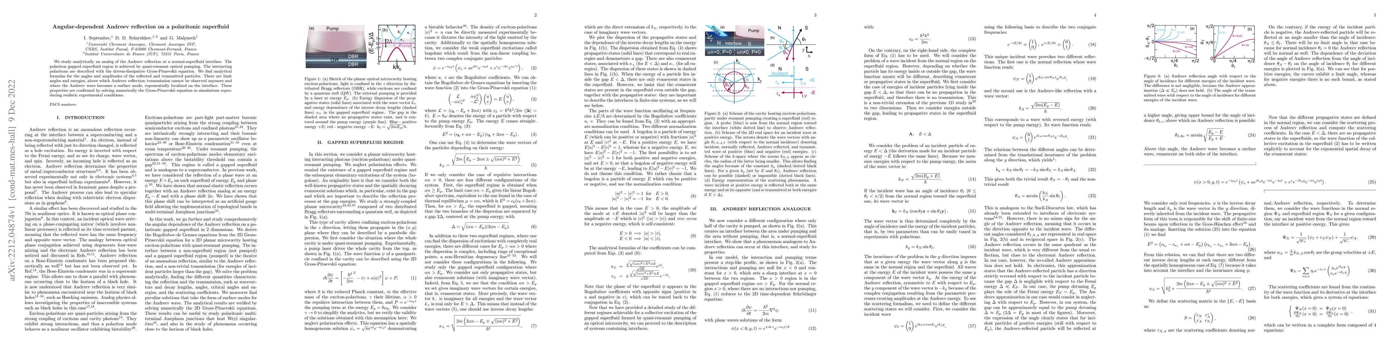 Thumbnail for Angular-dependent Andreev reflection on a polaritonic superfluid
