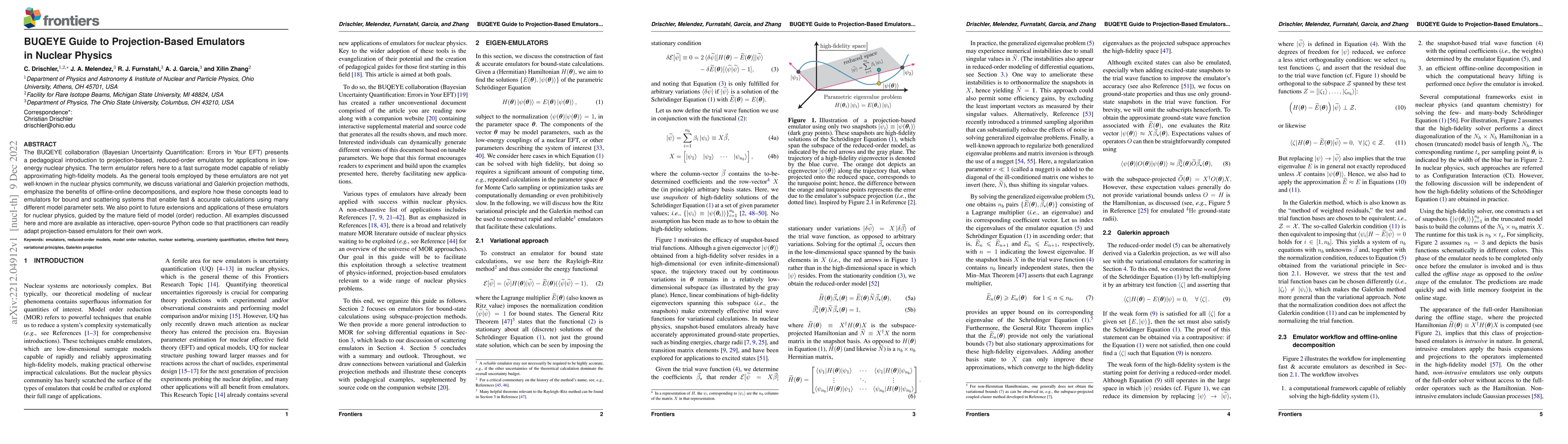 Thumbnail for BUQEYE Guide to Projection-Based Emulators in Nuclear Physics