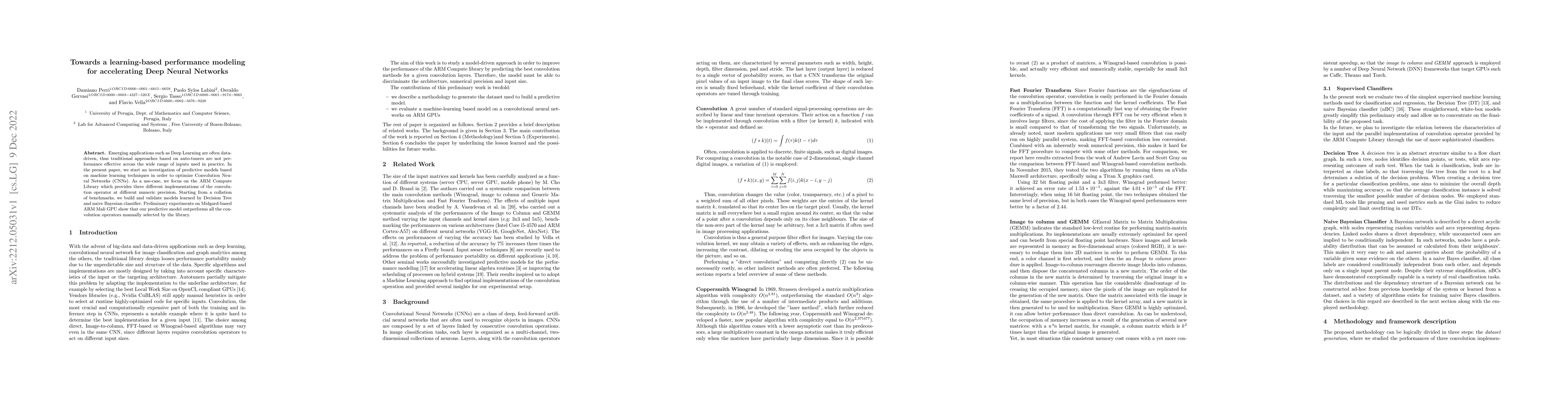 Thumbnail for Towards a learning-based performance modeling for accelerating Deep
  Neural Networks