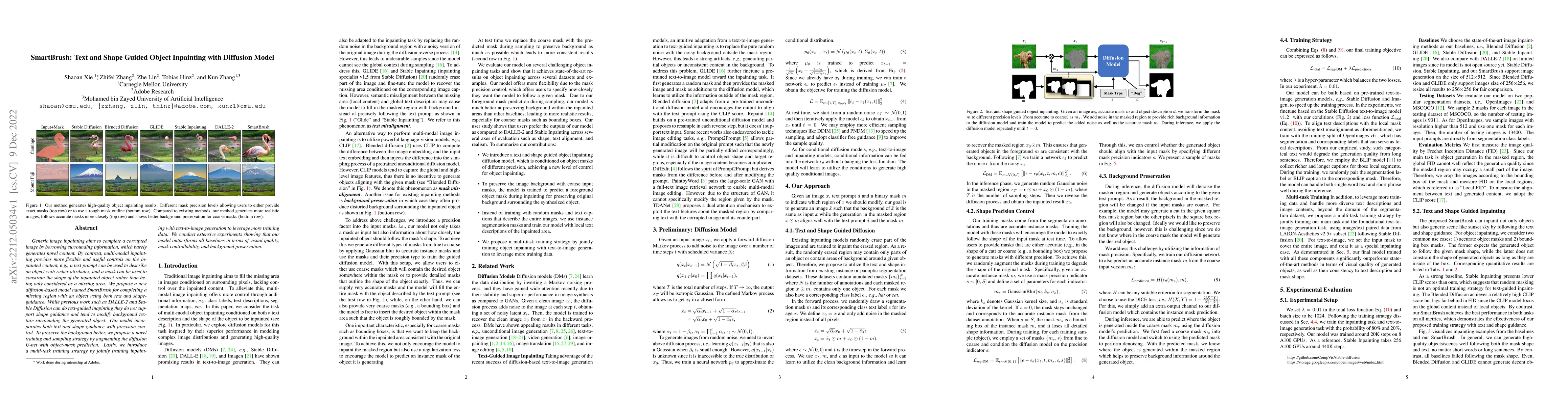 Thumbnail for SmartBrush: Text and Shape Guided Object Inpainting with Diffusion Model