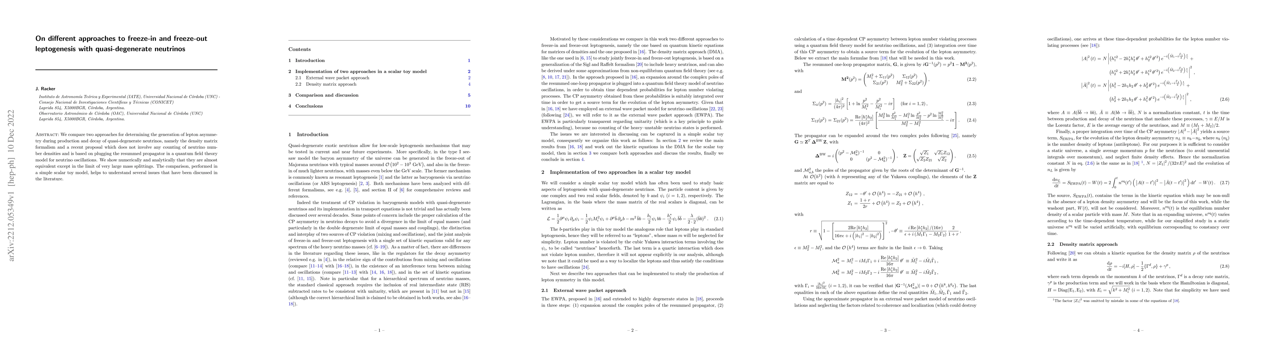 Thumbnail for On different approaches to freeze-in and freeze-out leptogenesis with
  quasi-degenerate neutrinos
