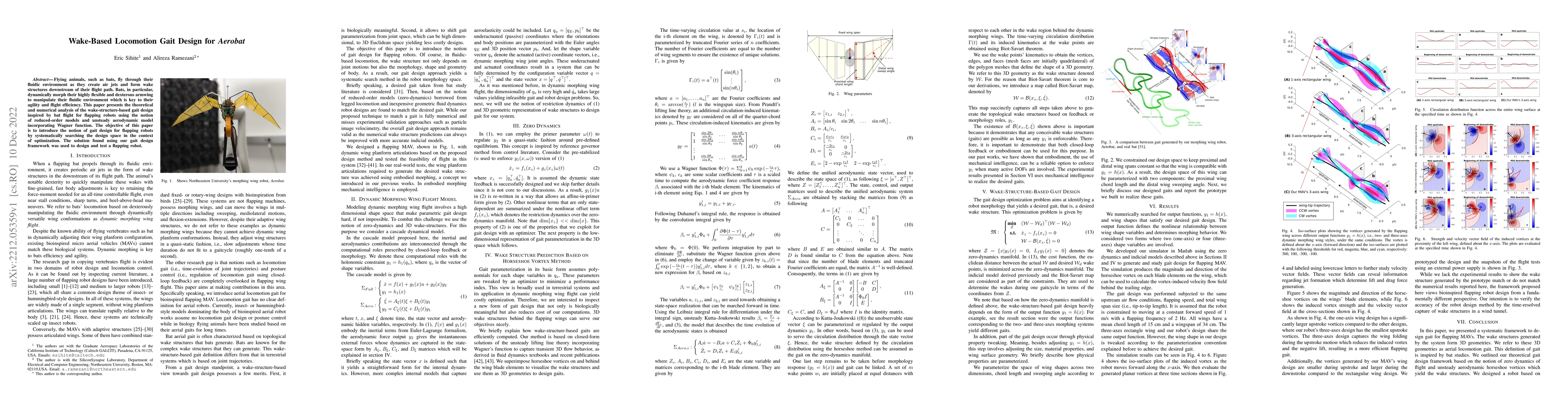 Thumbnail for Wake-Based Locomotion Gait Design for Aerobat