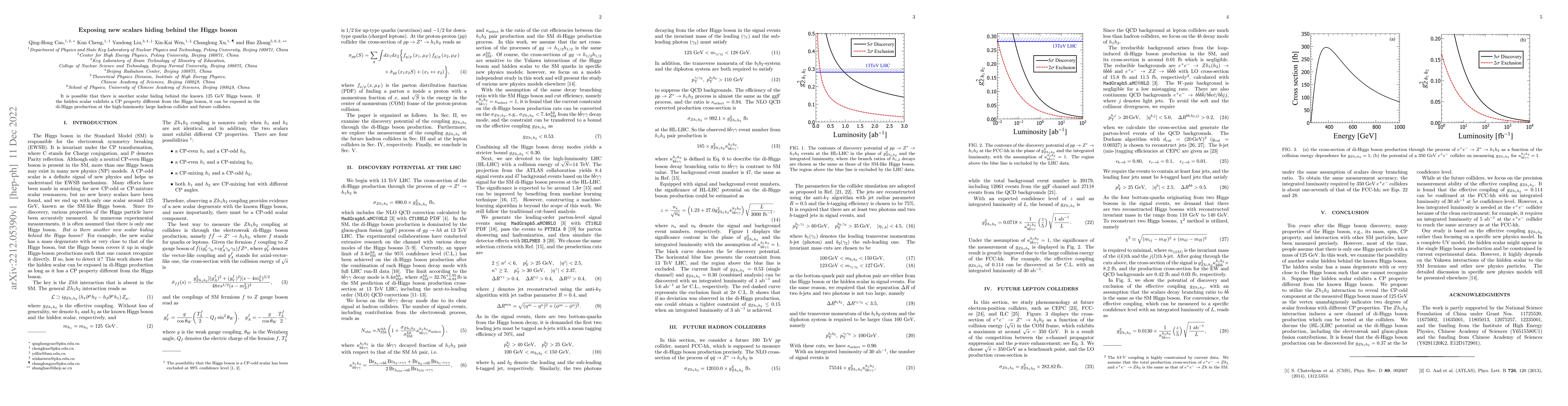 Thumbnail for Exposing new scalars hiding behind the Higgs boson