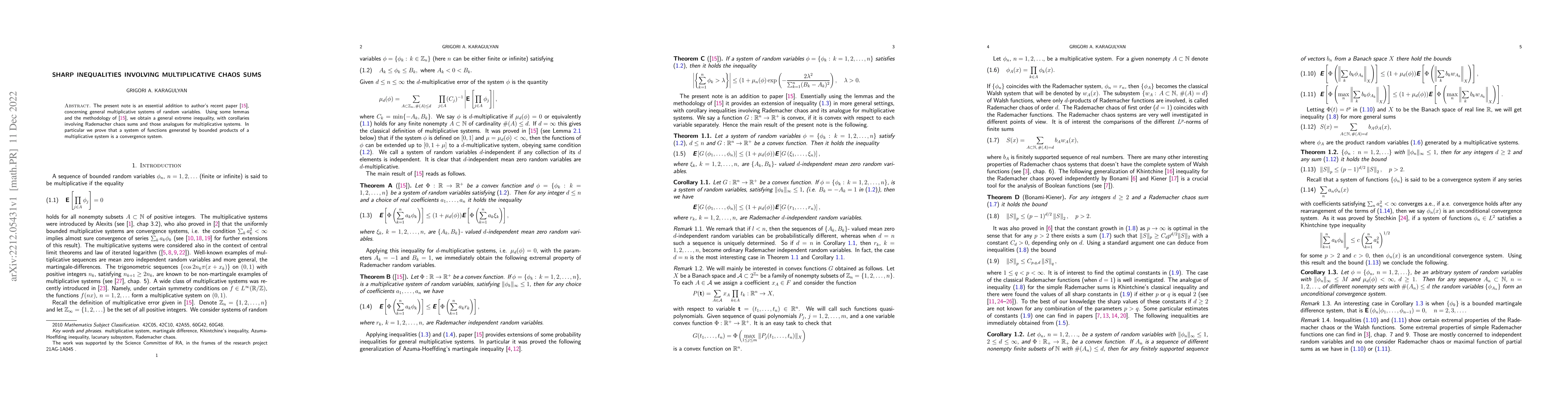 Thumbnail for Sharp inequalities involving multiplicative chaos sums