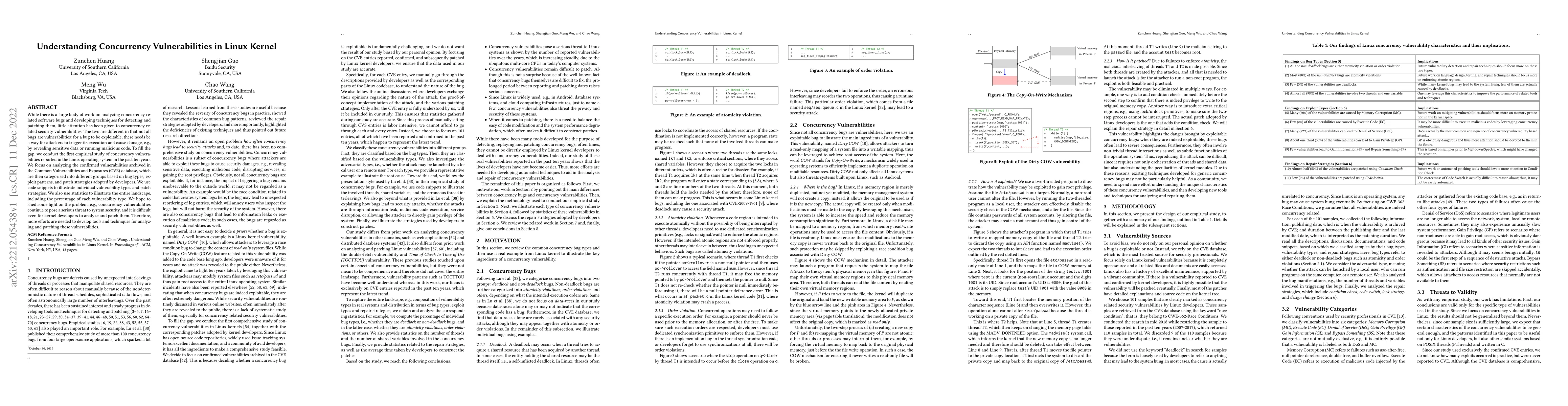 Thumbnail for Understanding Concurrency Vulnerabilities in Linux Kernel
