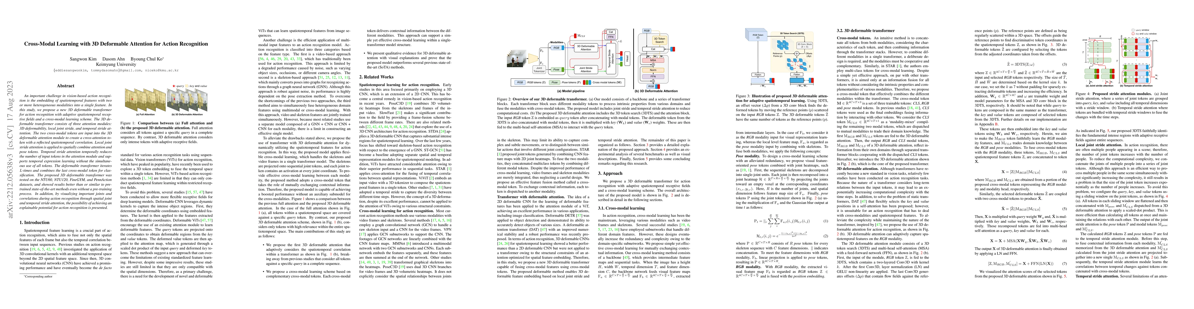Thumbnail for Cross-Modal Learning with 3D Deformable Attention for Action Recognition