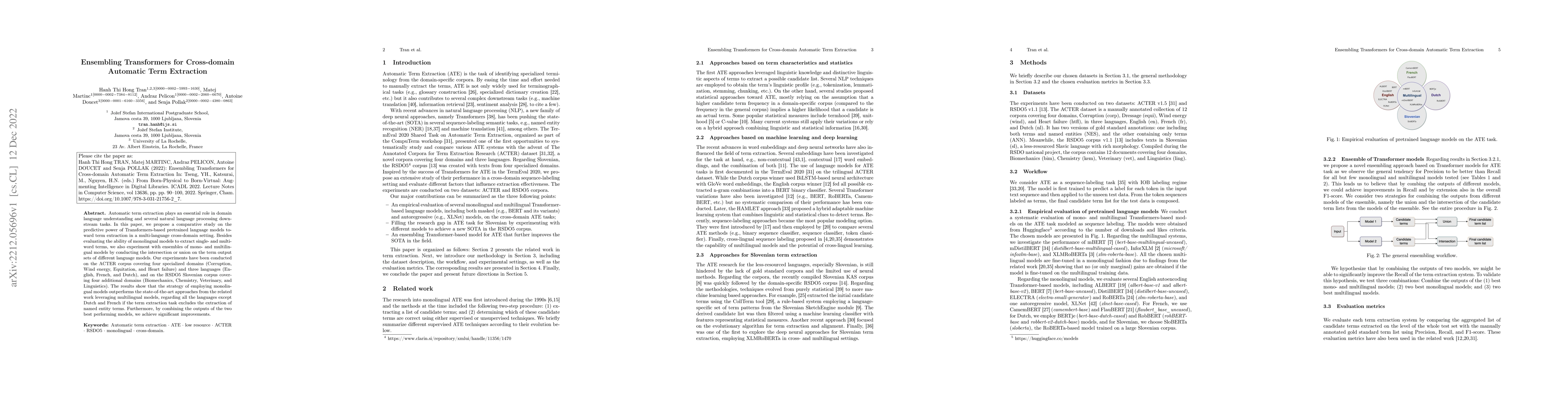 Thumbnail for Ensembling Transformers for Cross-domain Automatic Term Extraction