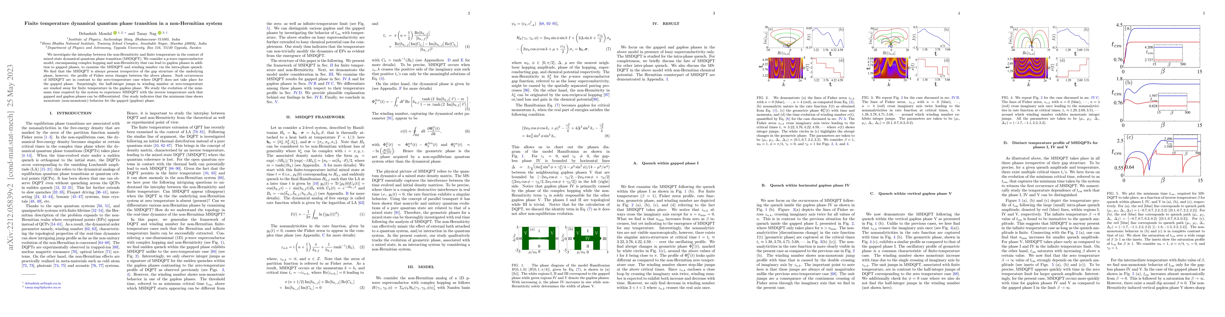 Thumbnail for Finite temperature dynamical quantum phase transition in a non-Hermitian
  system