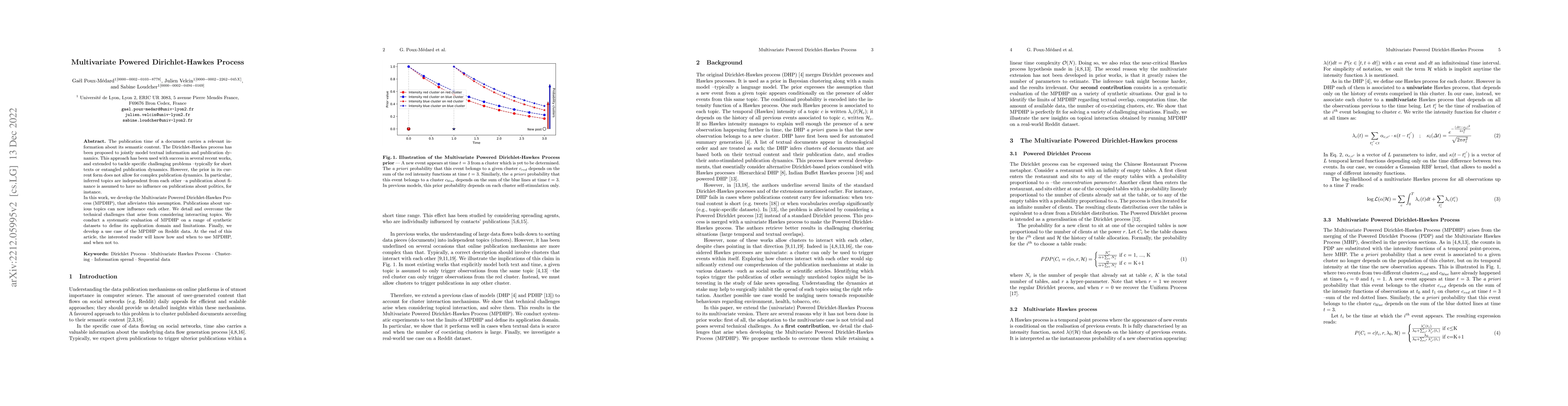 Thumbnail for Multivariate Powered Dirichlet Hawkes Process