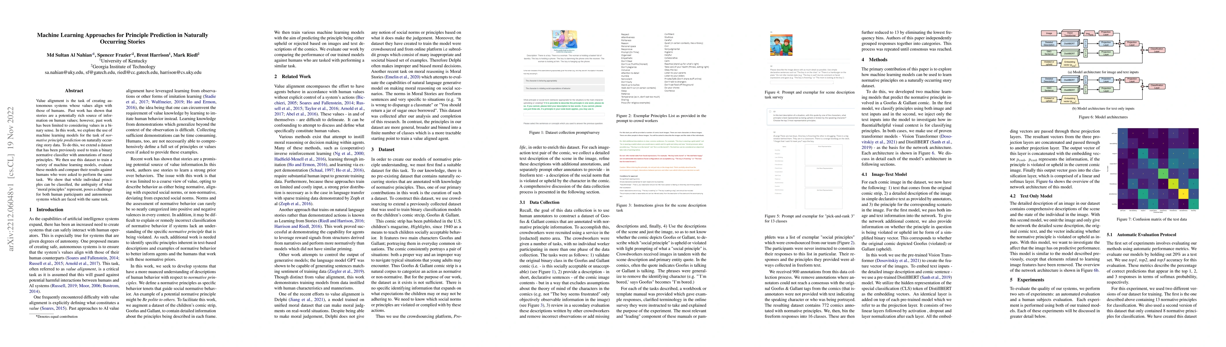 Thumbnail for Machine Learning Approaches for Principle Prediction in Naturally
  Occurring Stories