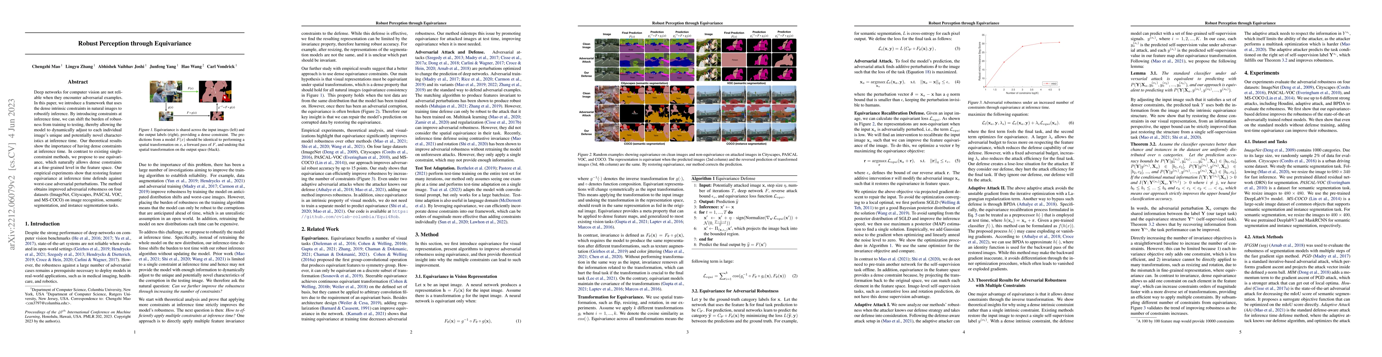 Thumbnail for Robust Perception through Equivariance