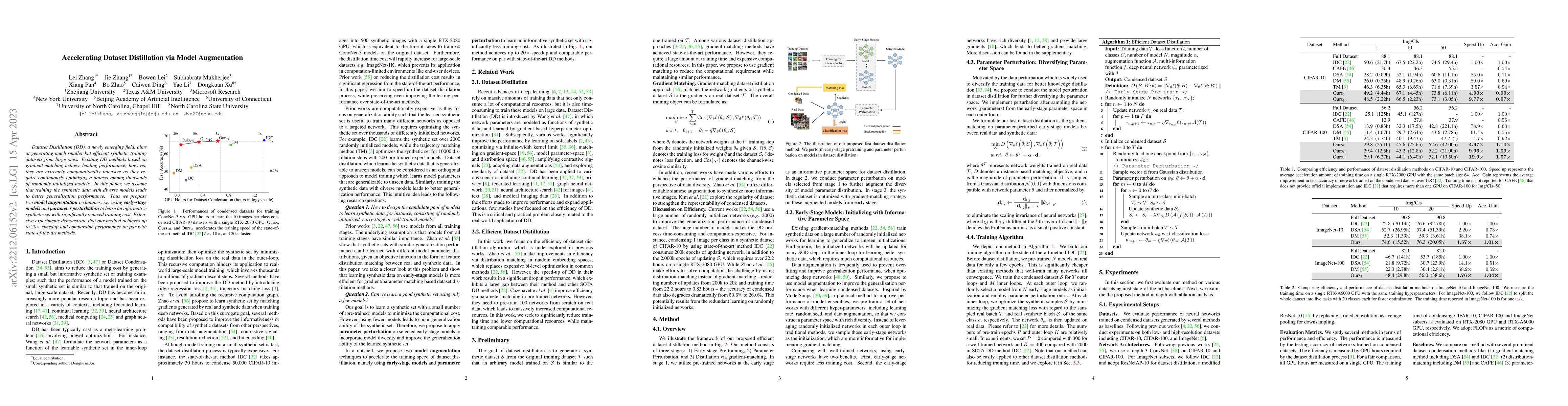 Thumbnail for Accelerating Dataset Distillation via Model Augmentation