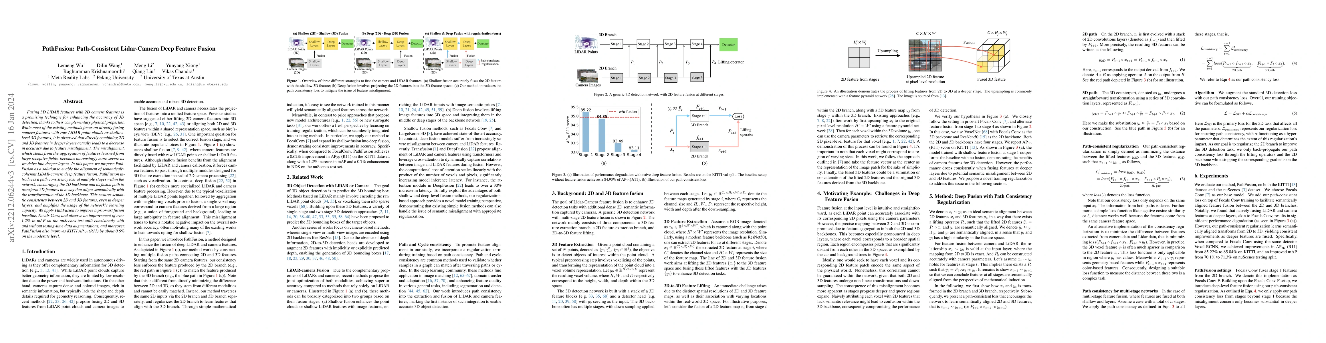 Thumbnail for PathFusion: Path-consistent Lidar-Camera Deep Feature Fusion