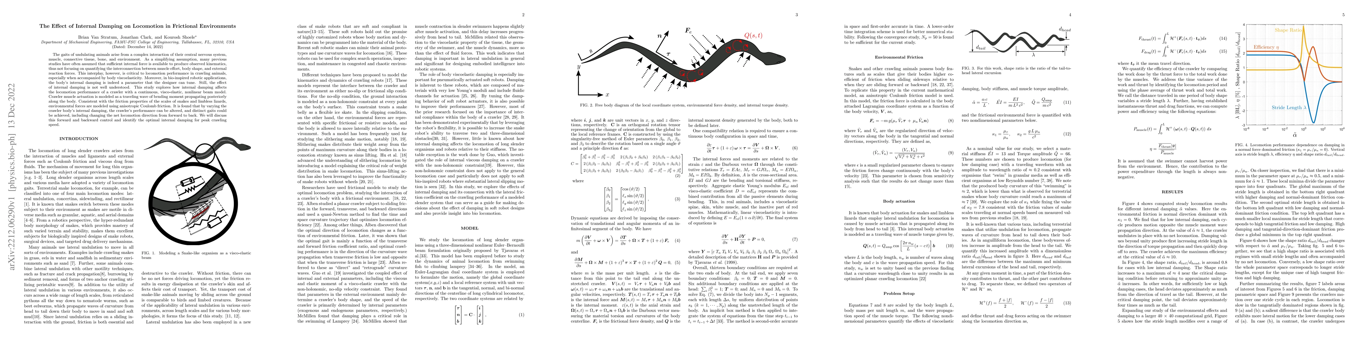 Thumbnail for The Effect of Internal Damping on Locomotion in Frictional Environments