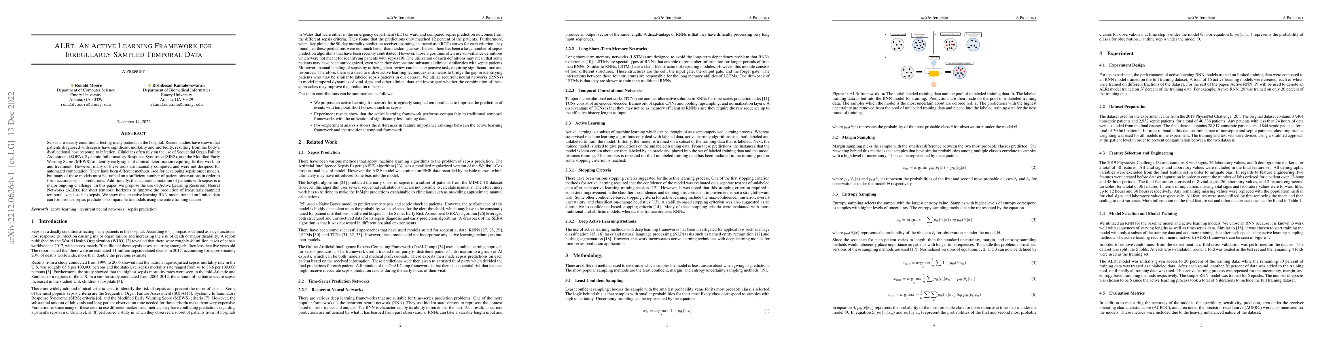 Thumbnail for ALRt: An Active Learning Framework for Irregularly Sampled Temporal Data