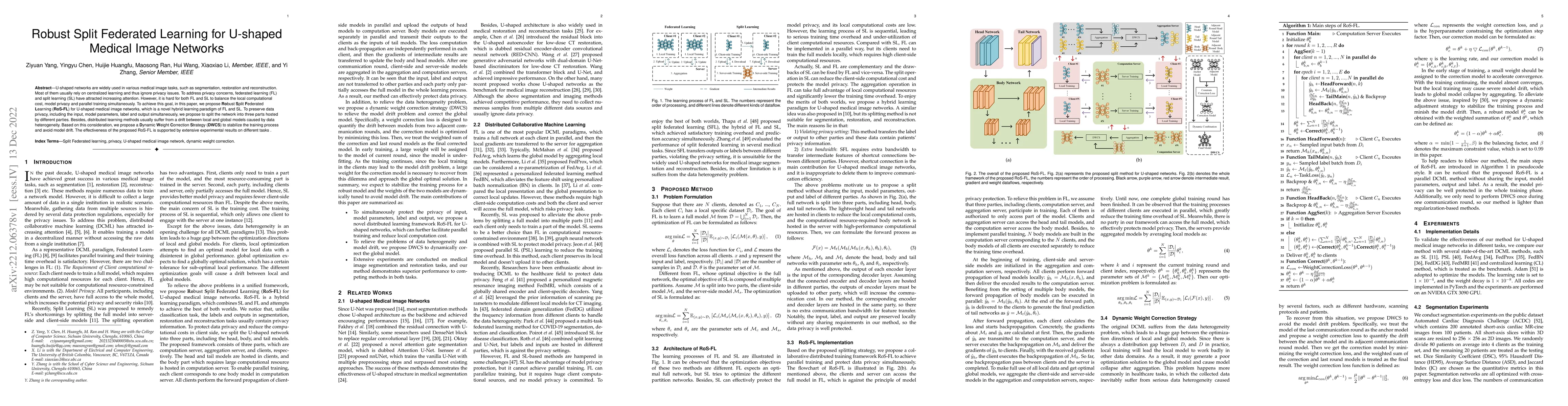 Thumbnail for Robust Split Federated Learning for U-shaped Medical Image Networks