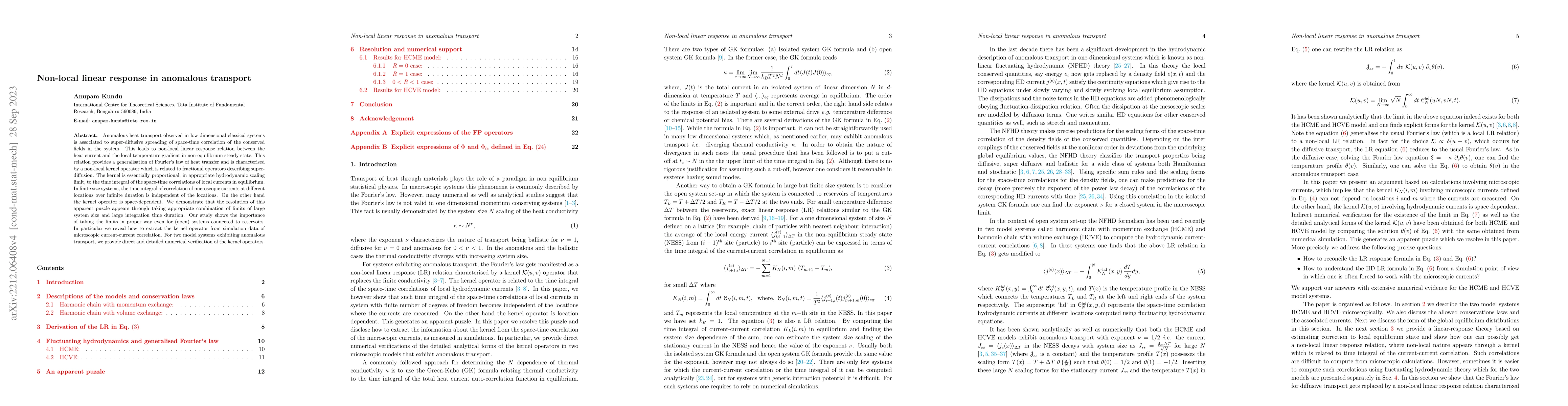 Thumbnail for Non-local linear response in anomalous transport