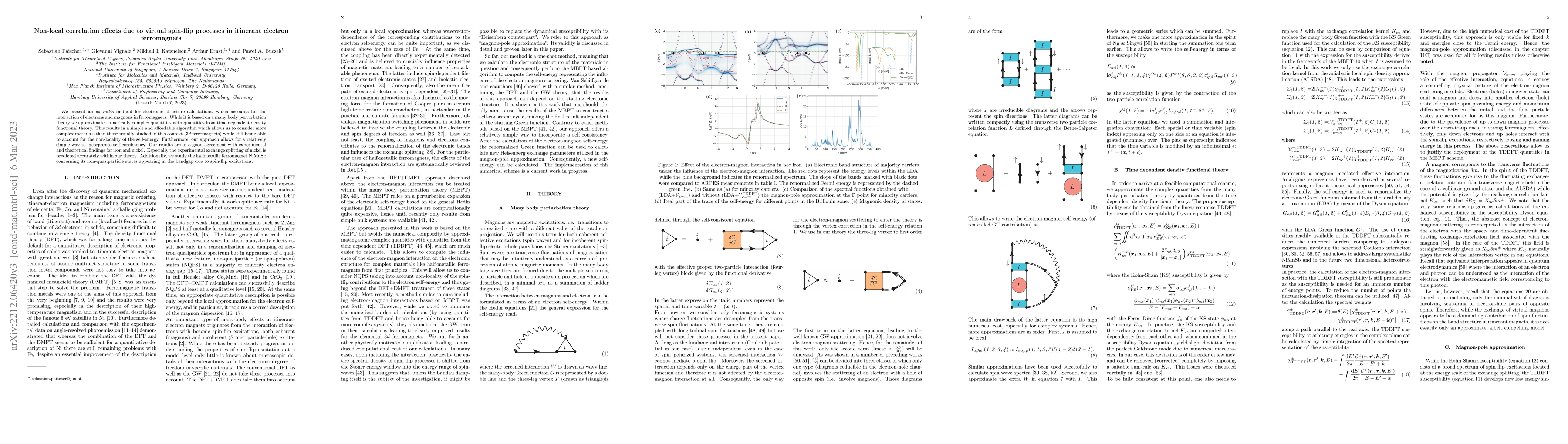 Thumbnail for Non-local correlation effects due to virtual spin-flip processes in
  itinerant electron ferromagnets