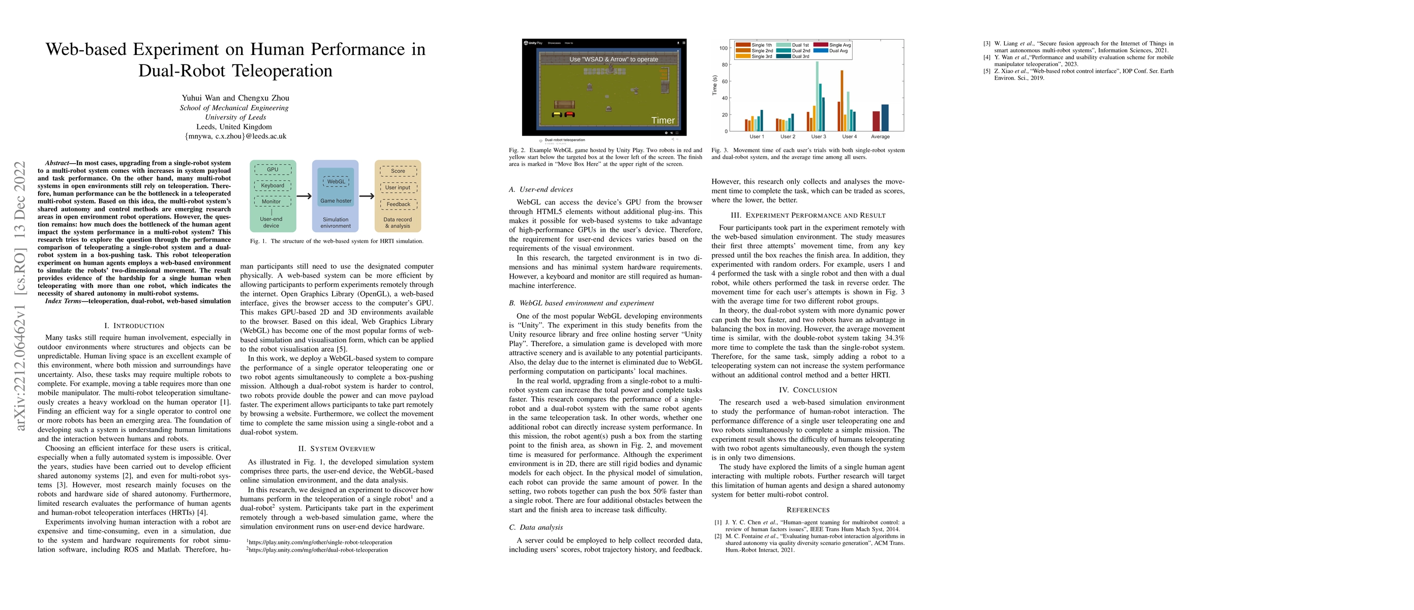 Thumbnail for Web-based Experiment on Human Performance in Dual-Robot Teleoperation