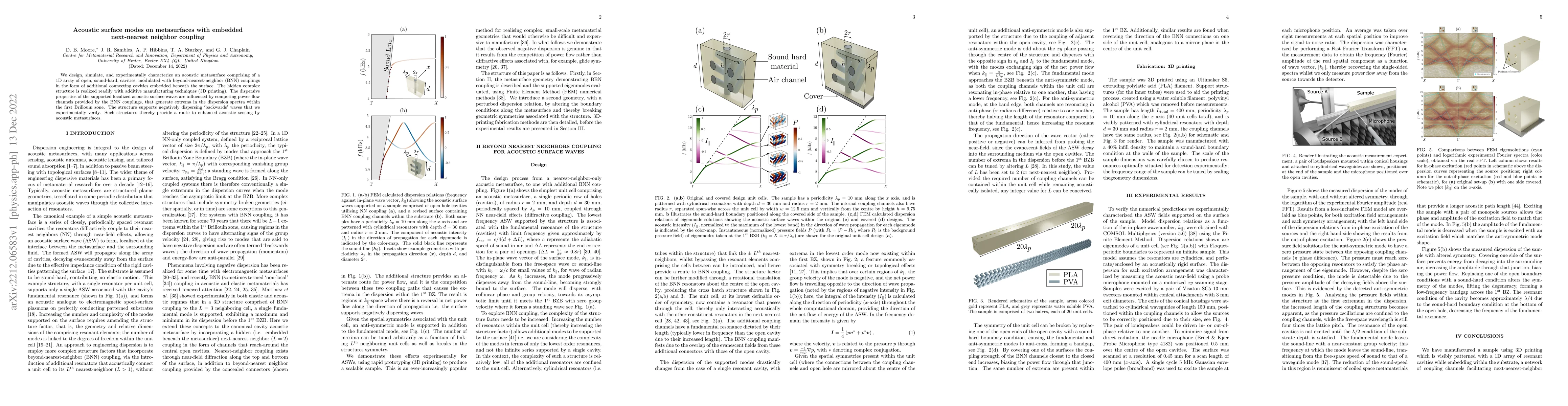 Thumbnail for Acoustic surface modes on metasurfaces with embedded next-nearest
  neighbor coupling