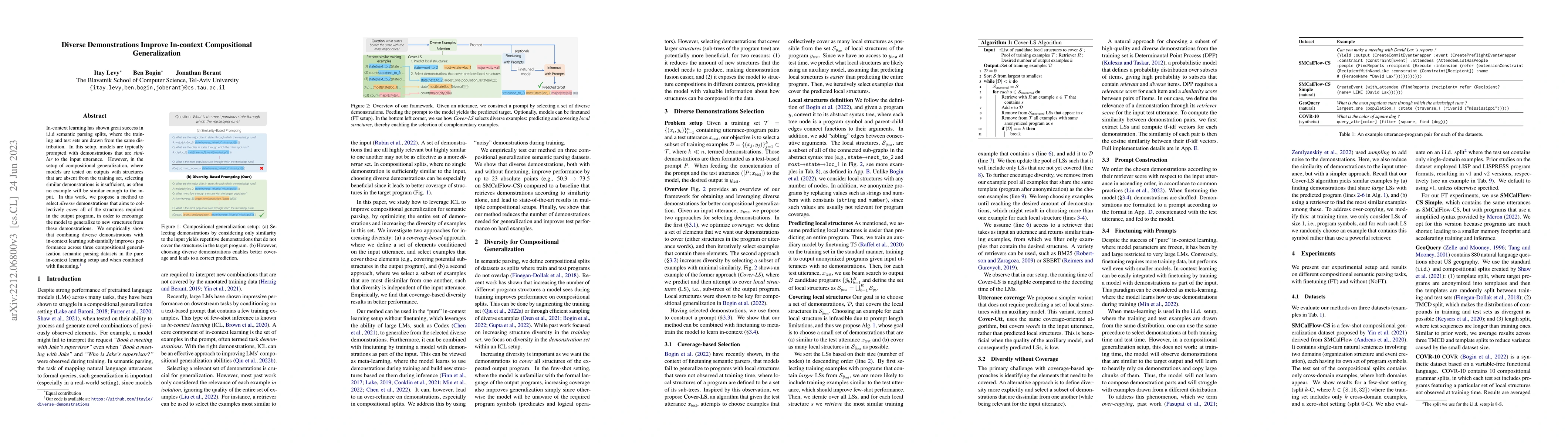 Thumbnail for Diverse Demonstrations Improve In-context Compositional Generalization