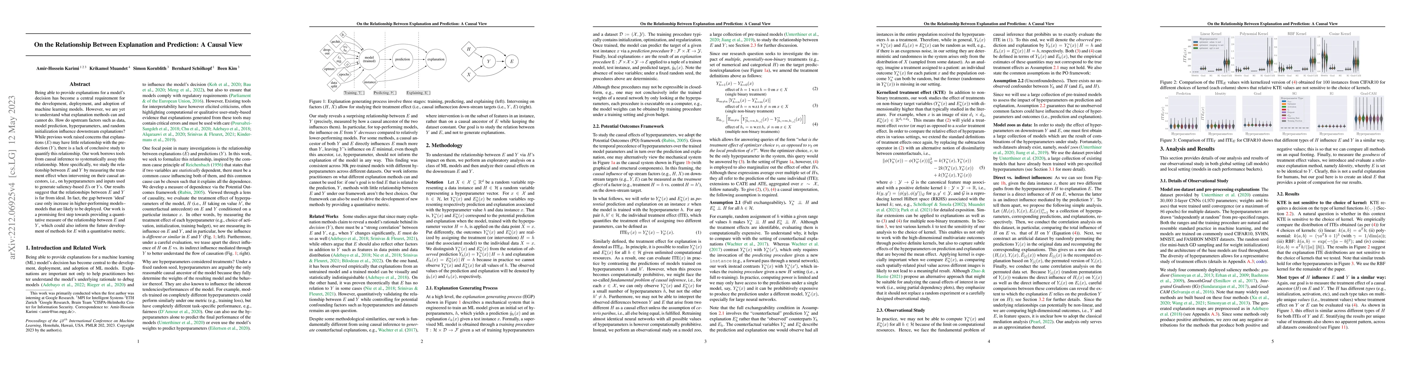 Thumbnail for On the Relationship Between Explanation and Prediction: A Causal View