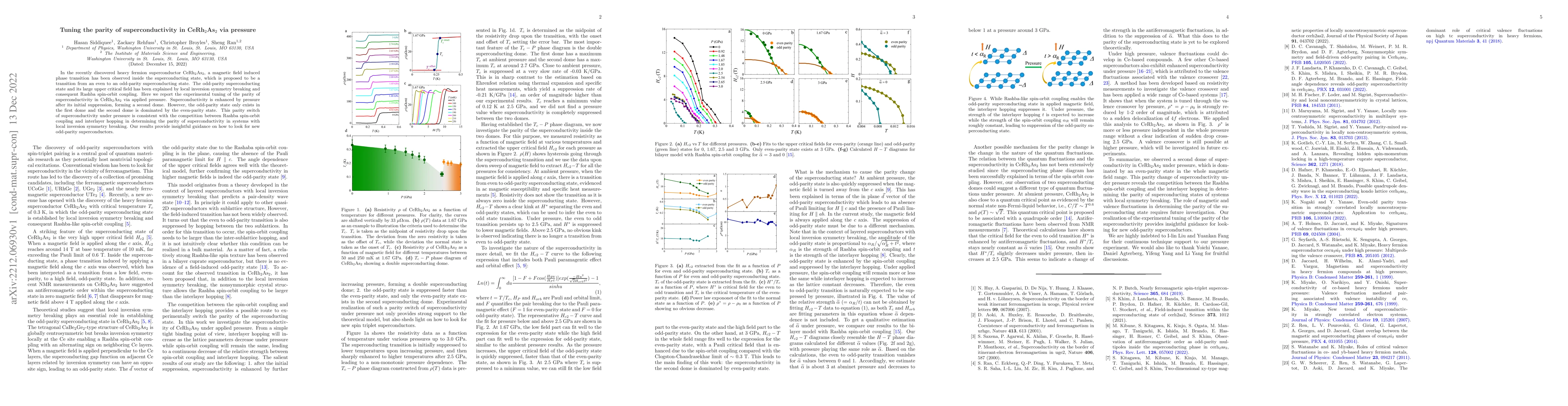 Thumbnail for Tuning the parity of superconductivity in CeRh2As2 via pressure