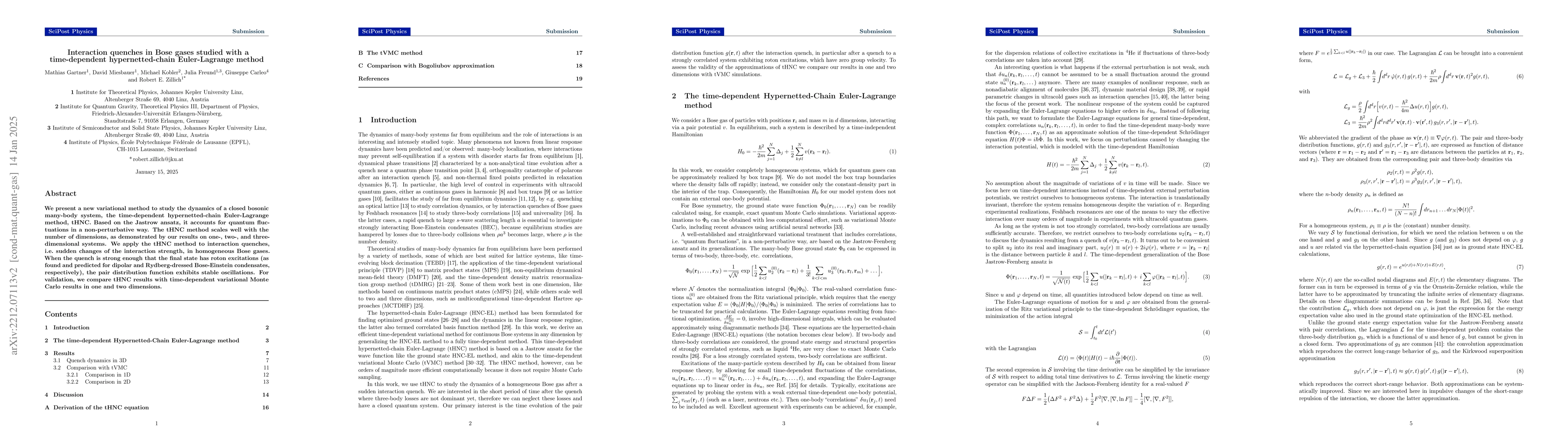 Thumbnail for Interaction quenches in Bose gases studied with a time-dependent
  hypernetted-chain Euler-Lagrange method