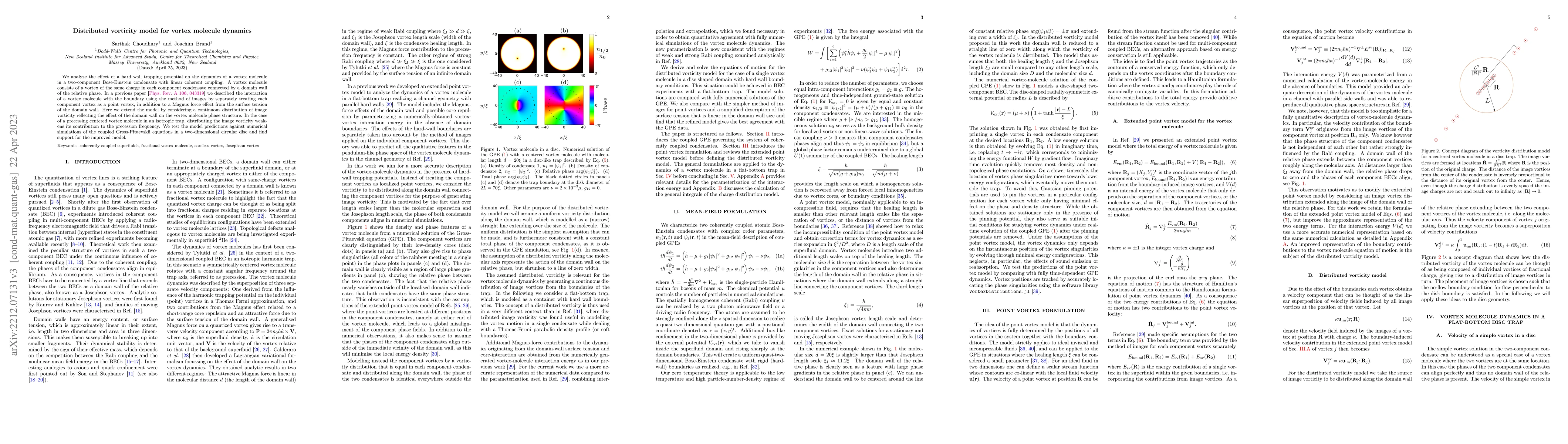 Thumbnail for Distributed vorticity model for vortex molecule dynamics