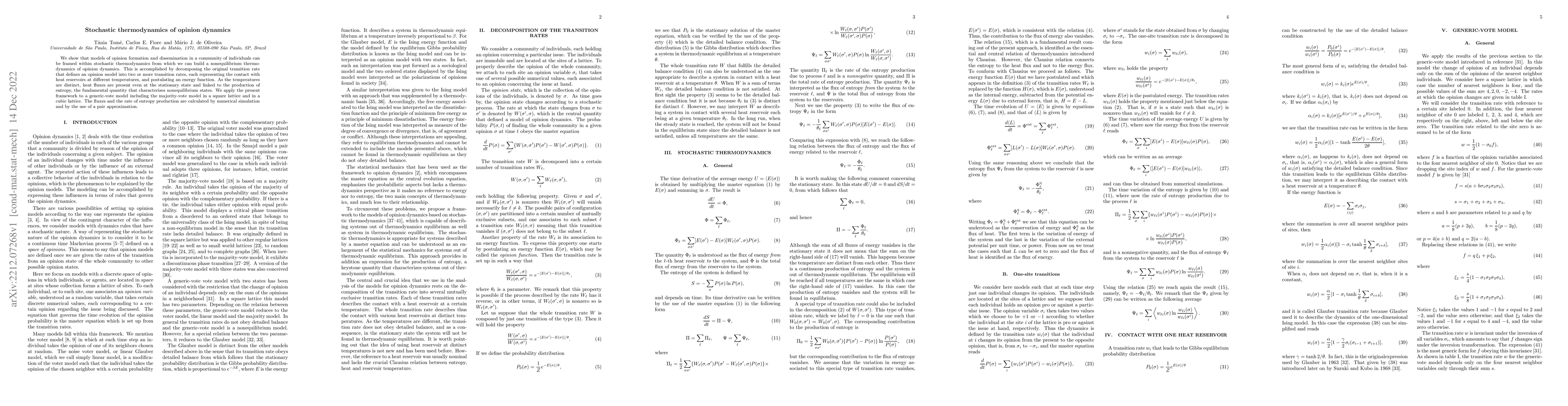 Thumbnail for Stochastic thermodynamics of opinion dynamics