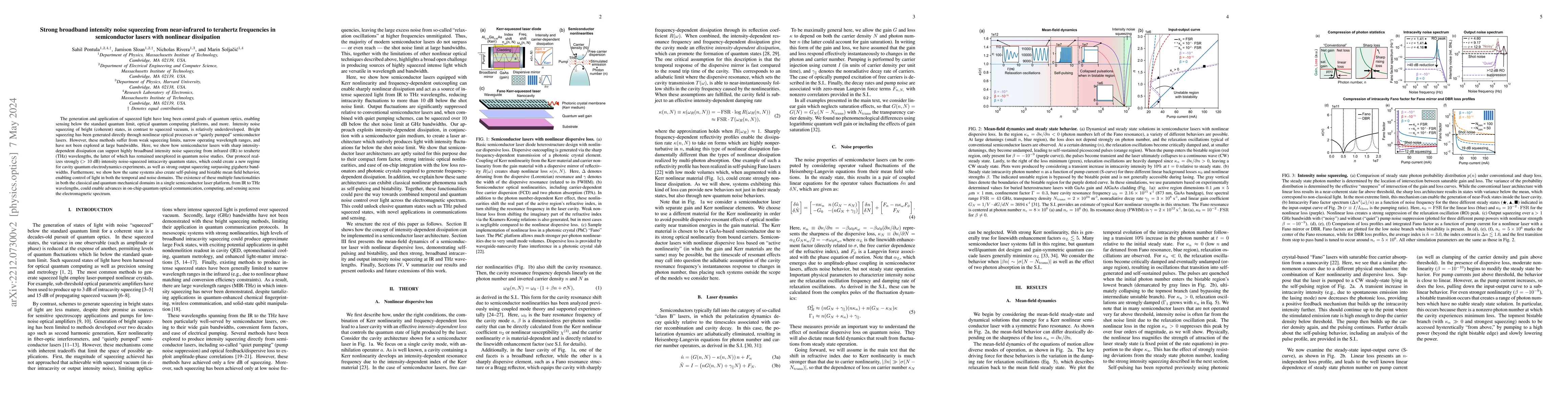 Thumbnail for Strong broadband intensity noise squeezing from near-infrared to
  terahertz frequencies in semiconductor lasers with nonlinear dissipation