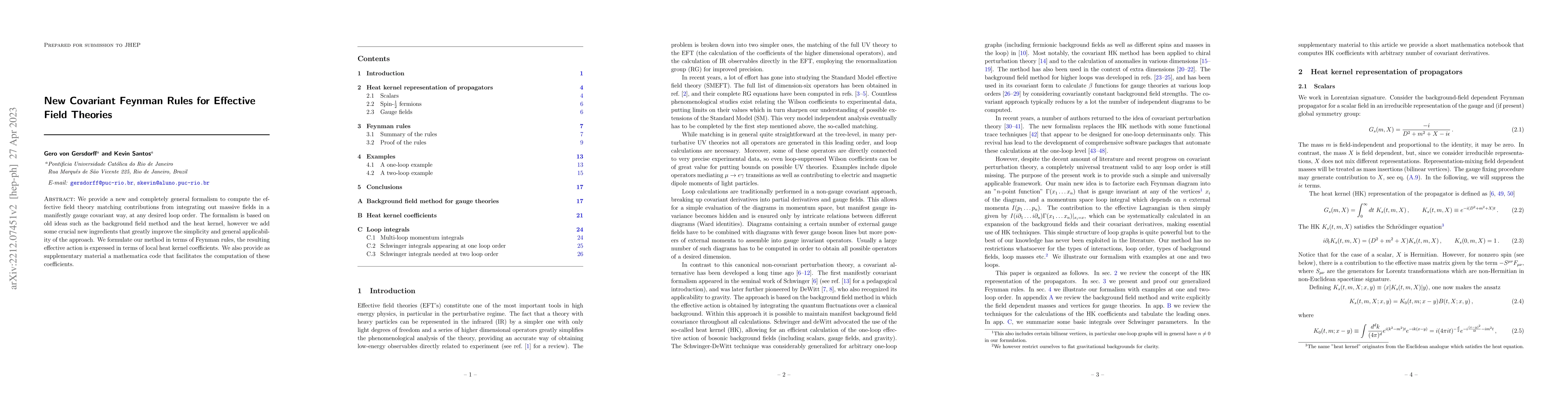 Thumbnail for New Covariant Feynman Rules for Effective Field Theories