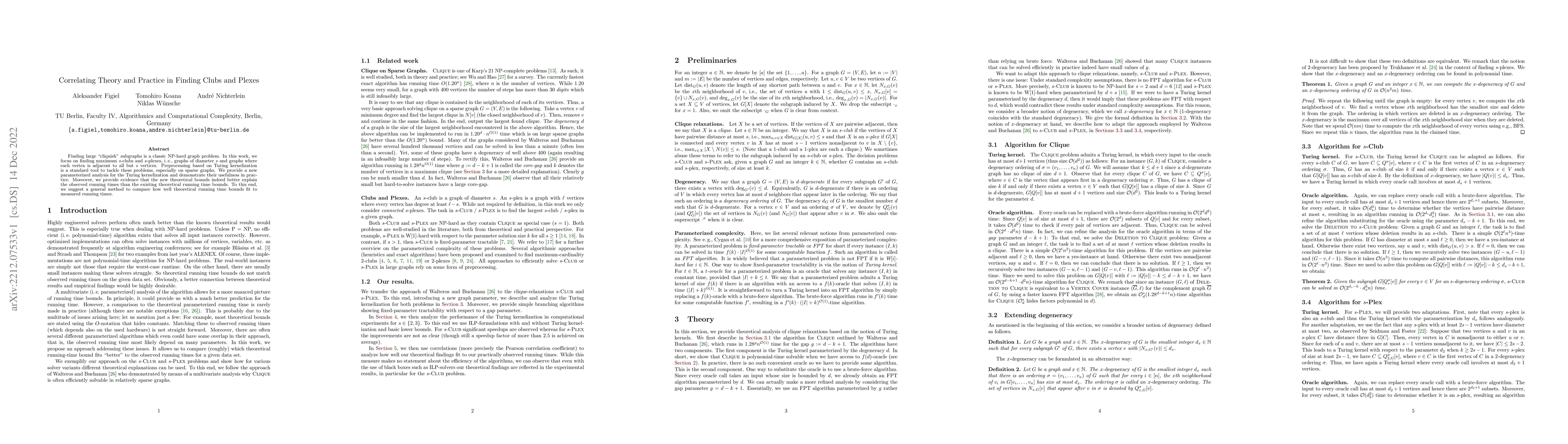 Thumbnail for Correlating Theory and Practice in Finding Clubs and Plexes