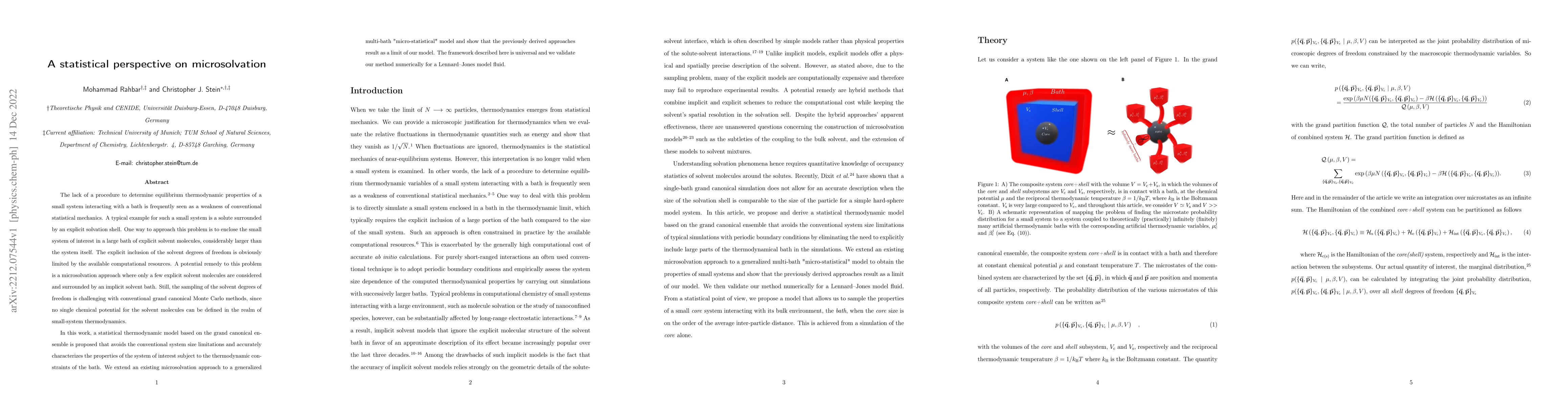 Thumbnail for A statistical perspective on microsolvation