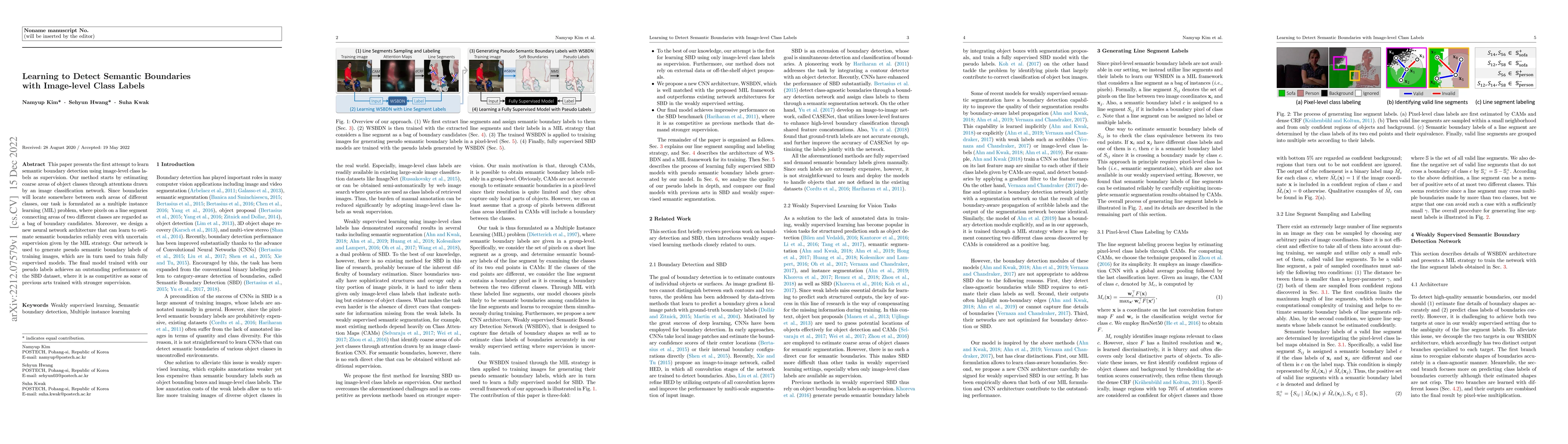 Thumbnail for Learning to Detect Semantic Boundaries with Image-level Class Labels
